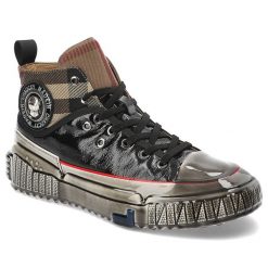 Czarne Sneakersy John Doubare Stylowe Obuwie Męskie. Czarne buty sportowe casual John Doubare, bez wzorów, z gumy, bez zapięcia. Za 799.00 zł.
