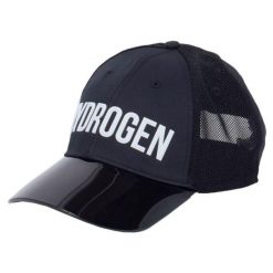 Czapka z daszkiem Hydrogen Summer. Czarne czapki z daszkiem HYDROGEN, bez wzorów. Za 224.00 zł.