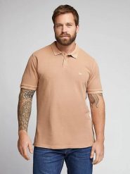 Lee Koszulka polo w kolorze pomarańczowym rozmiar: XL. Pomarańczowe koszulki polo Lee, xl, bez wzorów, bez kołnierzyka, bez ramiączek. Za 131.95 zł.
