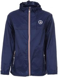 Peak Mountain Kurtka przeciwdeszczowa "Carrow" w kolorze granatowym rozmiar: M. Niebieskie kurtki przeciwdeszczowe Peak Mountain, m, bez wzorów, bez kaptura. Za 121.99 zł.