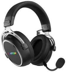 Hator Hypergang 3 Wireless ESH55 Hi-Res ANC czarne. Czarne słuchawki bezprzewodowe Hator. Za 499.00 zł.