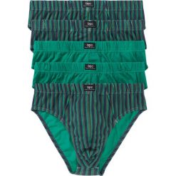 Slipy maxi (5 par) bonprix zielony w paski. Slipki marki bonprix. Za 49.95 zł.