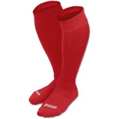 Skarpety getry piłkarskie Joma Socks Classic długie treningowe. Czerwone skarpety Joma, bez wzorów. Za 29.99 zł.