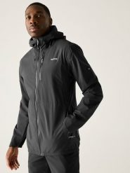 Regatta Kurtka funkcyjna "Radler" w kolorze czarnym rozmiar: 3XL. Czarne kurtki outdoor i hardshell Regatta, m, bez wzorów, z materiału, bez kaptura. Za 199.03 zł.