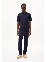 Armedangels Koszulka polo "Maario" w kolorze granatowym rozmiar: S. Niebieskie koszulki polo armedangels, s, bez wzorów, z bawełny, bez kołnierzyka, bez ramiączek. Za 127.05 zł.