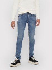 Only & Sons Jeansy Loom 22018653 Niebieski Slim Fit. Niebieskie jeansy Only & Sons, m. Za 119.99 zł.