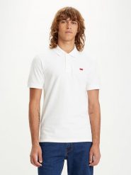 Levi's Koszulka polo w kolorze białym rozmiar: XXL. Białe koszulki polo Levi's®, s, bez wzorów, bez kołnierzyka, bez ramiączek. Za 93.45 zł.