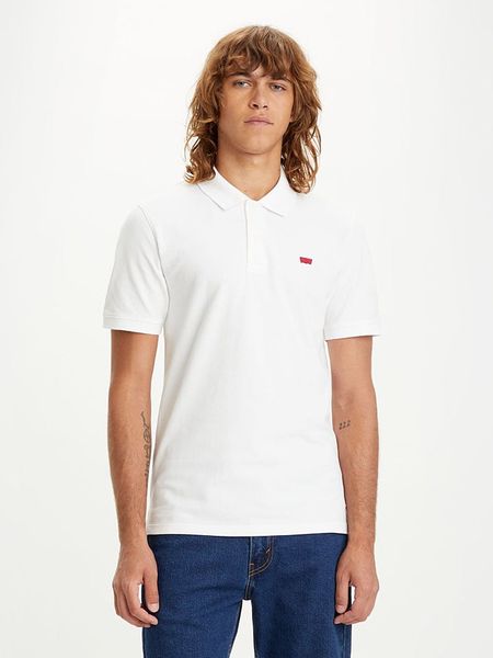 Levi's Koszulka polo w kolorze białym rozmiar: XXL. Białe koszulki polo Levi's®, s, bez wzorów, bez kołnierzyka, bez ramiączek. Za 93.45 zł.
