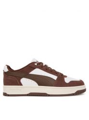 Puma Sneakersy Rebound Slam Lo SD 407357 03 Brązowy. Brązowe buty sportowe casual Puma, bez wzorów, ze skóry, bez zapięcia. Za 279.99 zł.