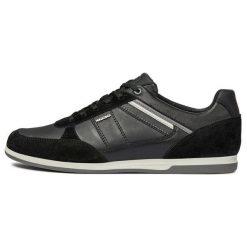 Geox tenisówki męskie Renan 44 czarne. Czarne trampki Geox, m, bez wzorów, bez zapięcia. Za 479.00 zł.