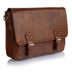 Torba męska Tizano TM14-E1 brązowa. Brązowe torby na laptopa TIZANO. Za 160.00 zł.