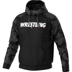 Bluza sportowa męska EXTREME HOBBY BOLD WRESTLING. Czarne bluzy z kapturem EXTREME HOBBY, m, bez wzorów, z poliesteru, z kapturem. Za 209.00 zł.