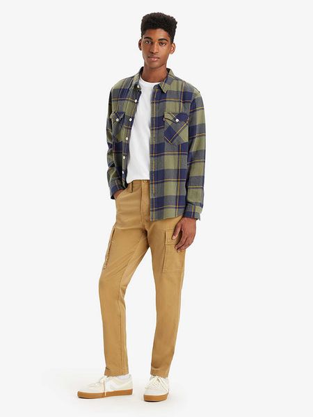 Levi´s Bojówki w kolorze beżowym rozmiar: W36/L32. Brązowe joggery i bojówki l, bez wzorów. Za 152.62 zł.