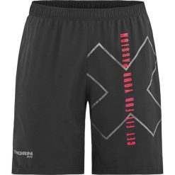 Spodenki treningowe męskie THORN FIT Sport Logo. Czarne krótkie spodenki sportowe Thorn Fit, m, bez wzorów. W wyprzedaży za 111.30 zł.