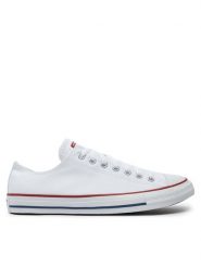Converse Trampki All Star Ox M7652C Biały. Białe trampki Converse, m, bez wzorów, bez zapięcia. Za 229.99 zł.