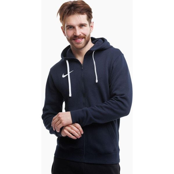 Bluza sportowa męska Nike Park 20 Hoodie. Niebieskie bluzy bez kaptura Nike, m, bez wzorów, bez kaptura. Za 189.00 zł.