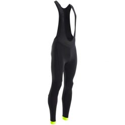 Spodnie rowerowe Btwin RC100 zimowe na szelkach. Czarne spodenki rowerowe VAN RYSEL, l, bez wzorów, z elastanu, rowerowe. Za 179.99 zł.
