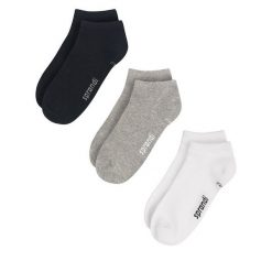 Zestaw 3 par niskich skarpet męskich Sprandi. Skarpety Sprandi, bez wzorów. Za 39.99 zł.