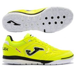 Buty piłkarskie halowe Joma Top Flex Rebound treningowe halówki. Żółte buty treningowe Joma, bez wzorów, do piłki nożnej. Za 299.99 zł.