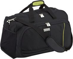 Torba sportowa Aspensport Dakar 55 L czarna. Czarne torby na ramię Erima, z aplikacjami, z poliesteru, na ramię, zdobione, bez dodatków. Za 288.99 zł.