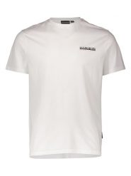 NAPAPIJRY Koszulka "Mirada" w kolorze białym rozmiar: L. Białe bezrękawniki NAPAPIJRY, l, bez wzorów, z bawełny, bez kołnierzyka, bez ramiączek. Za 84.21 zł.