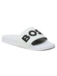 Hugo Boss Underwear Klapki w kolorze białym rozmiar: 44. Białe klapki Hugo Boss Underwear. Za 230.95 zł.