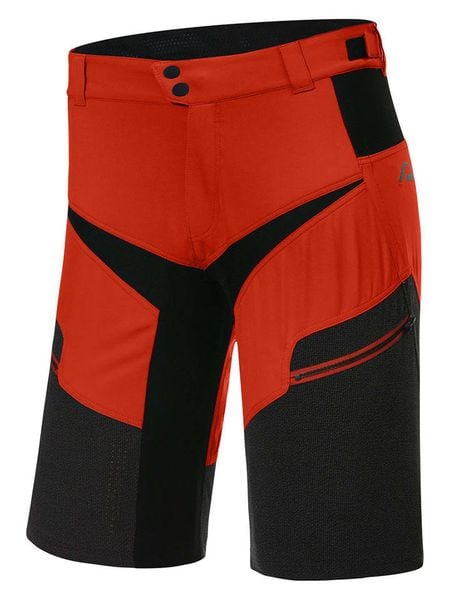 Protective Szorty kolarskie "Life is wild" w kolorze czarno-czerwonym rozmiar: XXL. Czarne szorty Protective, xxl, bez wzorów, z materiału. Za 149.95 zł.