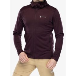 Bluza z kapturem męska Montane Protium Hoodie. Czerwone bluzy Montane, na zimę, m, bez wzorów, z kapturem. Za 319.99 zł.