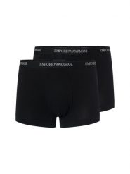 Emporio Armani Bokserki w 3-paku Mężczyźni Bawełna czarny, L. Czarne bokserki Emporio Armani, l, bez wzorów, z bawełny. Za 229.95 zł.