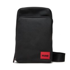 Saszetka HUGO. Czarne saszetki i nerki Hugo, bez wzorów. Za 499.99 zł.