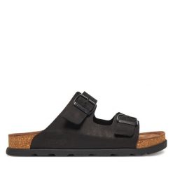 Klapki Rieker. Czarne klapki Rieker. Za 359.99 zł.