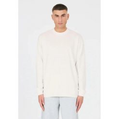 Koszulka z długim rękawem SOS Snowmass. Białe bluzki z długim rękawem SOS, bez wzorów, bez kołnierzyka, bez ramiączek. Za 219.50 zł.