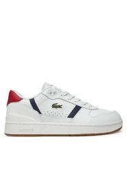 Lacoste Sneakersy 7-48SMA0094 Biały. Białe buty sportowe casual LACOSTE, bez wzorów, ze skóry, bez zapięcia. Za 359.99 zł.