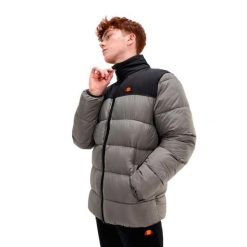 Kurtka ocieplana męska Ellesse Caloroso Padded. Szare kurtki Ellesse, m, bez wzorów, bez kaptura. Za 359.99 zł.