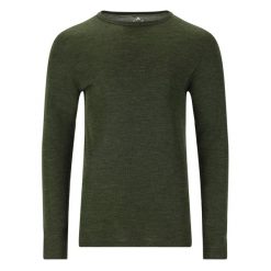 Koszulka termoaktywna męska Whistler Cerro Merino. Czarne bielizna termoaktywna WHISTLER, m, bez wzorów, z wełny, bez ramiączek, trekkingowe. Za 219.99 zł.