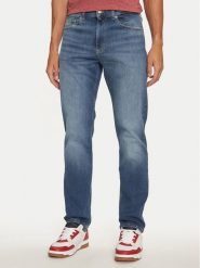 Tommy Jeans Jeansy Ryan DM0DM21054 Granatowy Straight Fit. Niebieskie jeansy Tommy Jeans, m. Za 389.99 zł.