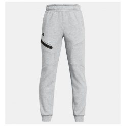 Spodnie Dresowe Chłopięce Under Armour Joggery Sportowe 149/160. Szare joggery i bojówki Under Armour, bez wzorów, z dresówki, sportowe. Za 287.05 zł.