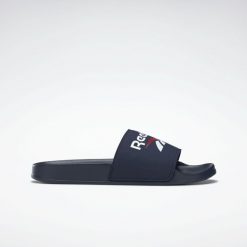 Klapki na co dzień na plażę męskie REEBOK sportowe. Białe klapki Reebok, z materiału. Za 129.00 zł.