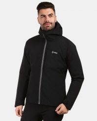 Męska kurtka outdoorowa Kilpi SONNA-M. Czarne kurtki Kilpi, l, bez wzorów, z materiału, bez kaptura. Za 576.97 zł.