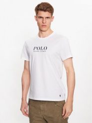 Polo Ralph Lauren T-Shirt 714899613005 Biały Regular Fit. Białe koszulki polo Polo Ralph Lauren, m, bez wzorów, z bawełny, bez kołnierzyka, bez ramiączek. Za 179.99 zł.