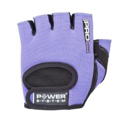 Rękawiczki na siłownię POWER SYSTEM Pro GRIP. Fioletowe rękawiczki POWER SYSTEM, bez wzorów. Za 29.00 zł.