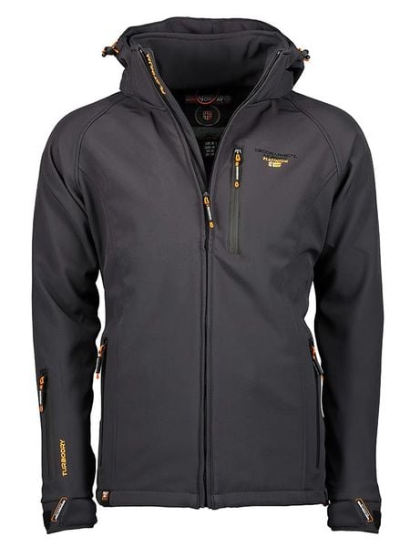 Canadian Peak Kurtka softshellowa "Tabooeak" w kolorze antracytowym rozmiar: 3XL. Czarne kurtki outdoor i hardshell Canadian Peak, xl, bez wzorów, z polaru, bez kaptura. Za 156.61 zł.