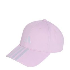 Czapka 3-Stripes New Logo Baseball. Białe czapki zimowe Adidas, bez wzorów, z materiału. Za 89.95 zł.