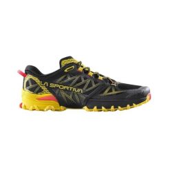 Buty do biegania w terenie La Sportiva Bushido III. Czarne buty turystyczne La Sportiva, bez wzorów, z materiału, bez zapięcia, do biegania. Za 758.99 zł.