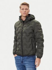 Blauer Kurtka puchowa 25WBLUC03233 Zielony Regular Fit. Zielone kurtki Blauer, m, bez wzorów, z puchu, bez kaptura. Za 1,749.00 zł.