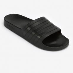 Klapki basenowe ADIDAS Adilette Aqua. Czarne klapki Adidas, z materiału. Za 79.99 zł.
