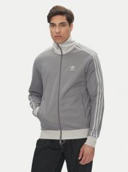 Adidas Bluza adicolor Classics Beckenbauer JP1226 Szary Slim Fit. Szare bluzy Adidas, m, bez wzorów, z bawełny, bez kaptura. Za 259.99 zł.