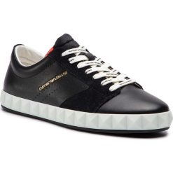 Sneakersy EMPORIO ARMANI - X4X254 XL694 A083 Black. Buty sportowe casual marki Emporio Armani. Za 809.00 zł.