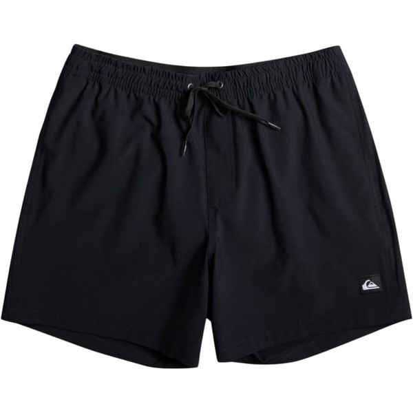Spodenki kąpielowe męskie Quiksilver Surfsilk Volley. Czarne kąpielówki Quiksilver, m, bez wzorów, z poliesteru. W wyprzedaży za 190.25 zł.