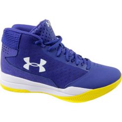 Under Armour Under Armour Jet Mid 3020224-500 47,5 Niebieskie. Niebieskie buty do koszykówki Under Armour, bez zapięcia, do koszykówki. W wyprzedaży za 259.99 zł.